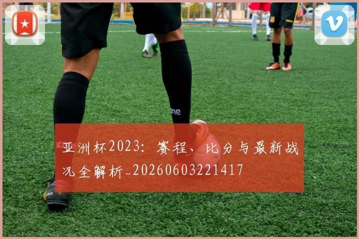 亚洲杯2023:赛程、比分与最新战况全解析_20260603221417